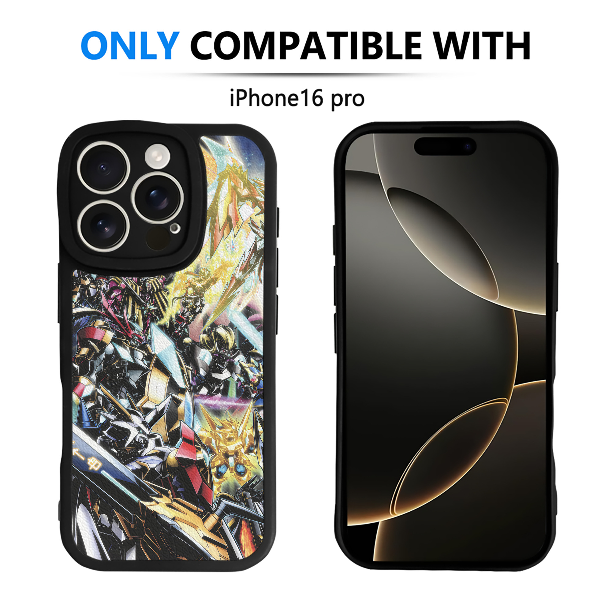 （画像用） Digimon デジタルモンスター/デジモン 【iPhone 16シリーズ対応】シリコンスマホケース（レザー調） 材質：シリコン